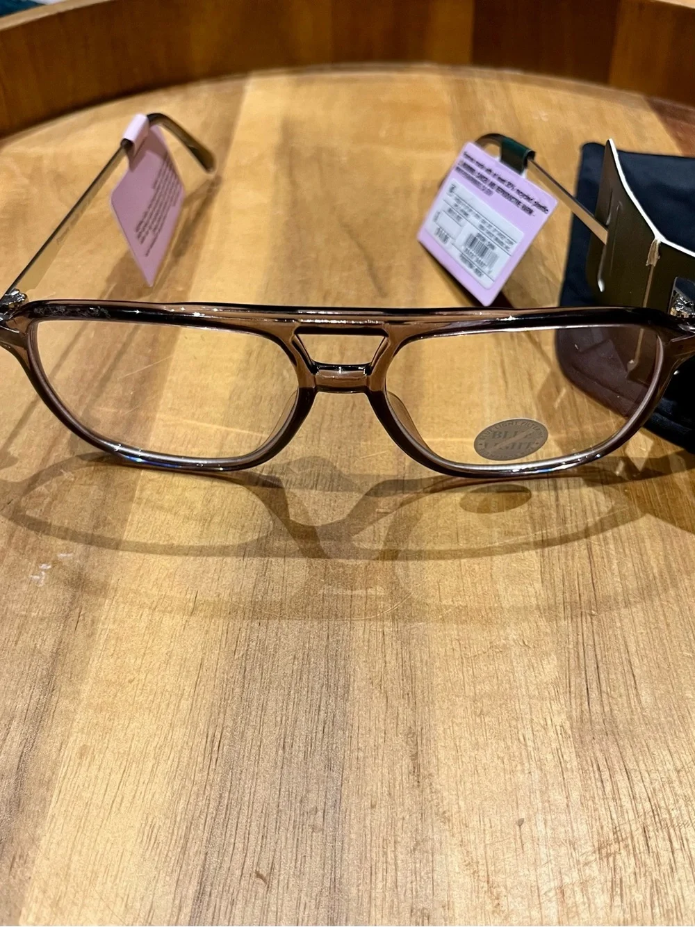 Wild Fable - Translucent Brown Tinted Framed Blue Light Filtering Glasses